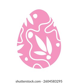 Colorful decorated Easter eggs with floral, geometric, and seasonal patterns. Flat illustration style. Easter celebration and springtime holiday concept.
