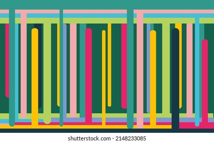 Colorful decoration shape like paint drops. Multicolor design template and element. Suitable for wallpaper, prints, and cover.