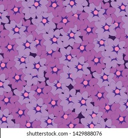 Colorful decorative background from ensemble flower lilac