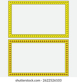 Colorful Decorative Borders for Printable Templates and Certificates