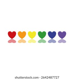 Colorful Decorative Line Divider Vector