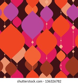 Colorful decorative seamless pattern