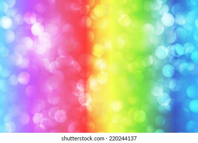 colorful Defocused Light, Flickering Lights, Vector abstract festive background with bokeh defocused lights. 