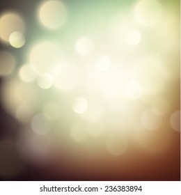 Colorful defocused lights background - eps10