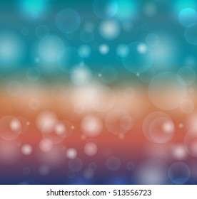 Colorful defocused lights background - eps10