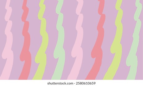 Colorful deformed line vector design abstract theme suitable for covers