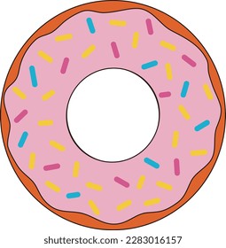 colorful delicious donuts bakery junk baked tasty
