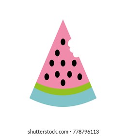 colorful delicious watermelon fruit with organic nutrition
