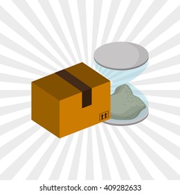 colorful delivery design, vector illustration