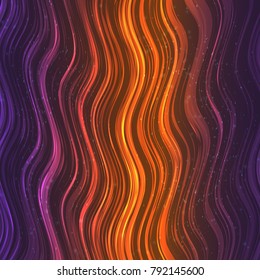 Colorful design background of abstract flame. Vector Illustration.