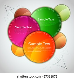 Colorful Design Background - EPS10 Vector