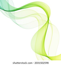 Color del elemento de diseño Gradiente Línea de onda de degradado aislada en fondo blanco. Resumen Línea curva horizontal ondulada transparente y suave.