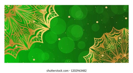 Colorful Design with Floral Mandala Background. Vector Design. Ottoman, Arabic, Oriental, Turkish, Indian,Motif. Template for Flyer or Invitation Card Design