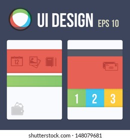 Colorful design template