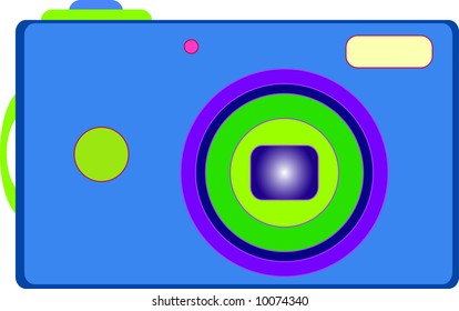 Colorful designed camera for kids