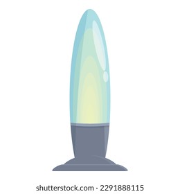 Colorful desk lamp icon cartoon vector. House design. Interior room