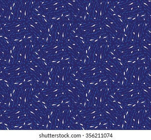 Colorful destroyed particles. Vector illustration.