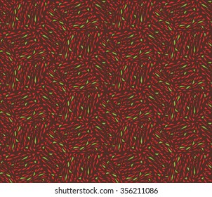 Colorful destroyed particles. Vector illustration.