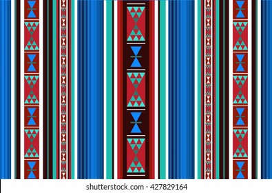 A Colorful Detailed Decorative Arabian Style Sadu Rug
