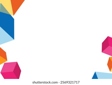 Colorful diagonal abstract background. Vector illustration