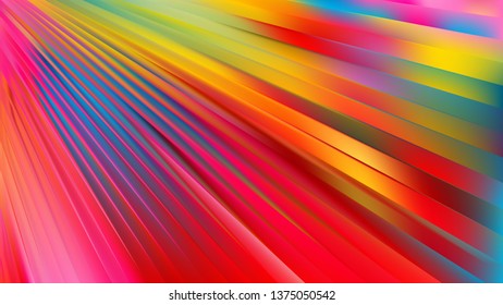 Colorful Diagonal Lines Background