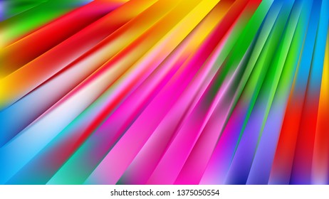 Colorful Diagonal Lines Background