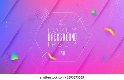Líneas diagonales coloridas y fondo líquido medio-tono moderno. Fondo de colores líquidos. Plantilla de diseño de vectores para afiches, banners o cualquier cubierta