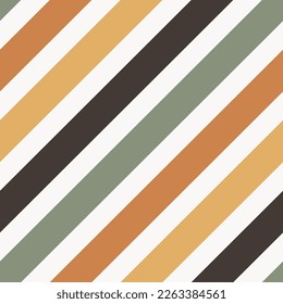 Colorful Diagonal striped lines pattern. Abstract Retro background. Vector illustration. Design for background, wallpaper, wrapping, fabric, print and more
