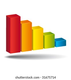 Colorful diagram vector