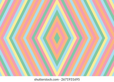 Colorful diamond background, multicolored pattern