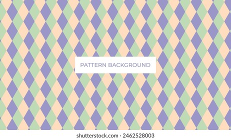 colorful diamond geometric pattern background design