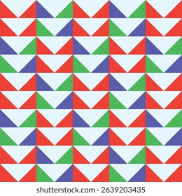Colorful diamond quilt pattern. A vibrant and cheerful palette perfect for art and crafts, digital paper, fabric printing, textile printing, packaging, scrapbooking, gift wrap, background and more.
