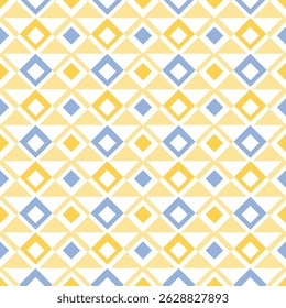 Patrón inconsútil colorido del diamante y del triángulo, diseño para decorar el telón de fondo de la tela de papel de envoltura del Fondo de pantalla y el etc