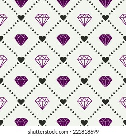 Colorful diamonds background. 