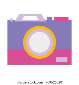 colorful digital camera technology equipment design