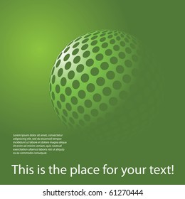 Colorful digital globe design vector