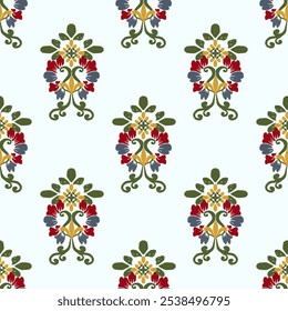 Patrón colorido ikat digital para crear hermosos diseños de telas y otros Elementos de la industria de la moda y el interior del hogar (envoltura, seda, bufanda, ropa, fondo, alfombras, cortinas) 