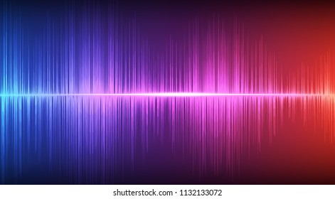 Colorful Digital Sound Wave Low and Hight richter scale  Background,technology and earthquake wave  diagram concept,design for music studio and science,Vector Illustration.