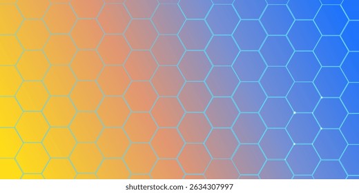Fundo tecnológico digital colorido. Conceito de rede