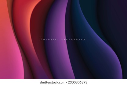 layers smooth background dimension