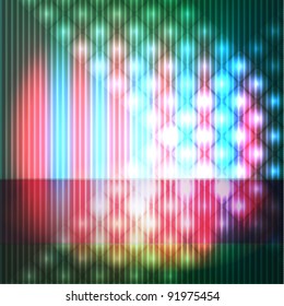colorful disco background