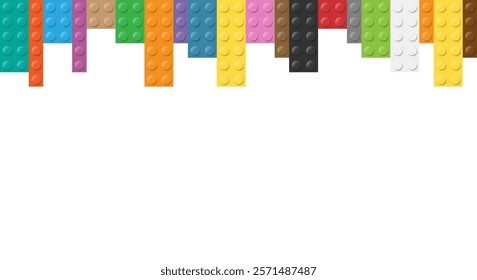 A Colorful and Diverse Assortment of Building Blocks for Creative Use and Fun Activities