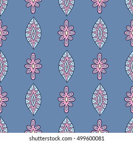 Colorful doodle pattern for your design