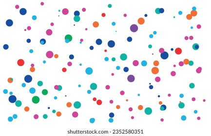 bunter Punkthintergrund, PunktVektorgrafik, Punkthintergrund