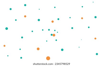 bunter Punkthintergrund, Vektorgrafik