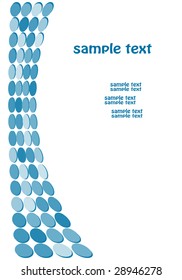 Colorful dot background. Vector-Illustration