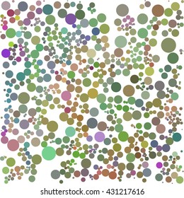 Colorful dot on white beautiful background