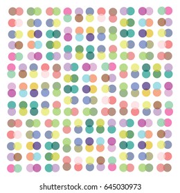 Colorful dot pattern