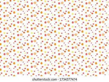 colorful dot pattern vector seamless 