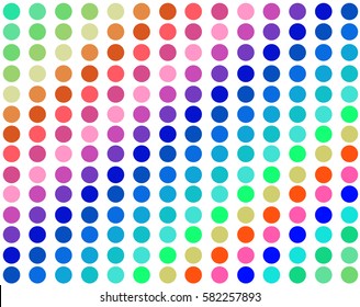 Colorful dots
